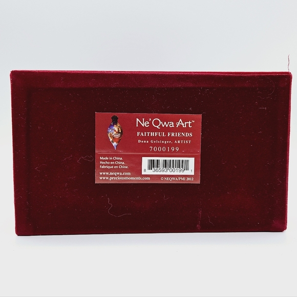 NE'QWA ART | "Faithful Friends" 7000119 Dona Gelsinger Santa Christmas ornament - Picture 4 of 6